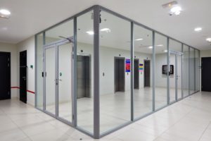 Противопожарная прозрачная дверь / серия FRM55547